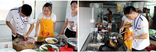 深圳龍崗煌旗小炒快餐培訓(xùn)老師教學(xué)過程