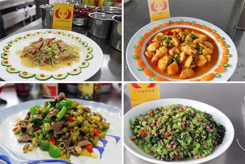 厚街炒菜培訓(xùn)學(xué)員成品