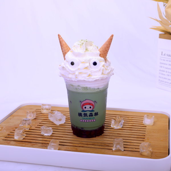 桃気森林奶茶開店