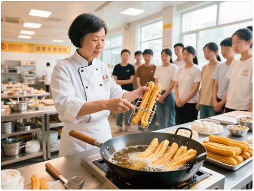 面點培訓(xùn)現(xiàn)場