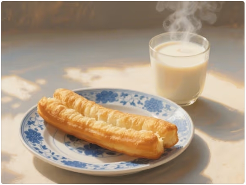 經(jīng)典油條配豆?jié){