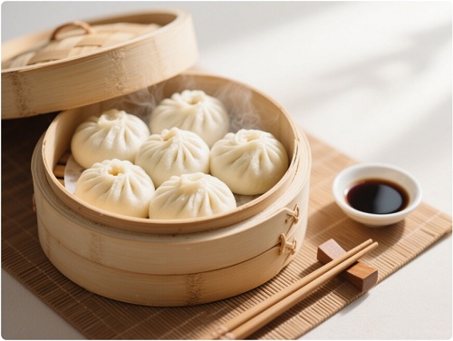 剛出爐的特色包子