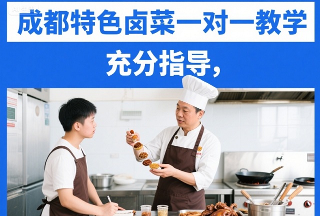 成都特色鹵菜一對一教學(xué)